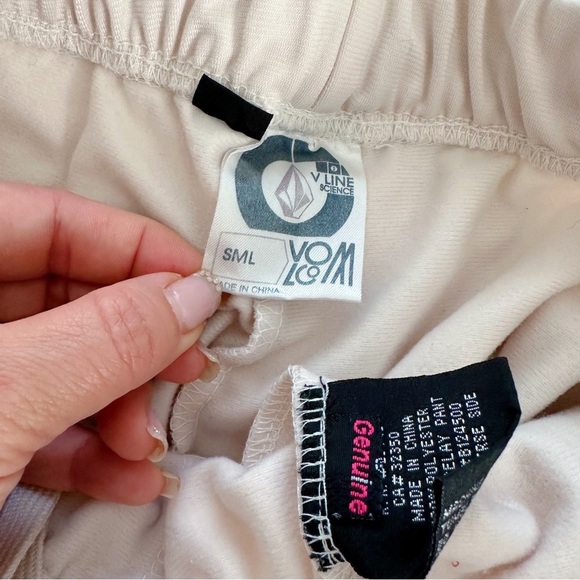 Volcom PacSun V-line Science Pique Jersey Straight Jogger Track Pants S - Picture 9 of 10